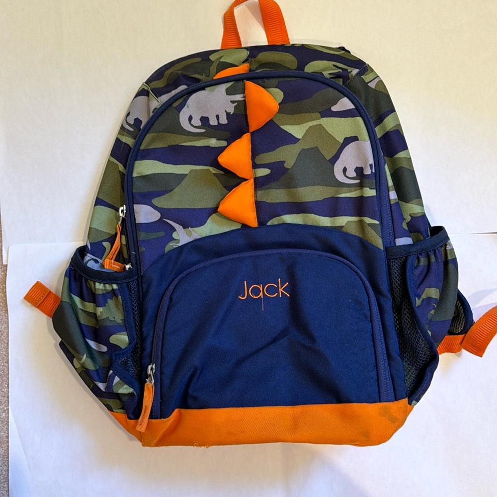 Pottery Barn Kids Mackenzie Camo/Dino Backpack